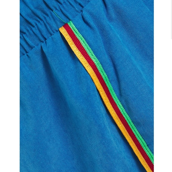 PERFECT MOMENT Striped Washed-Woven Shorts - Picture 3 of 16